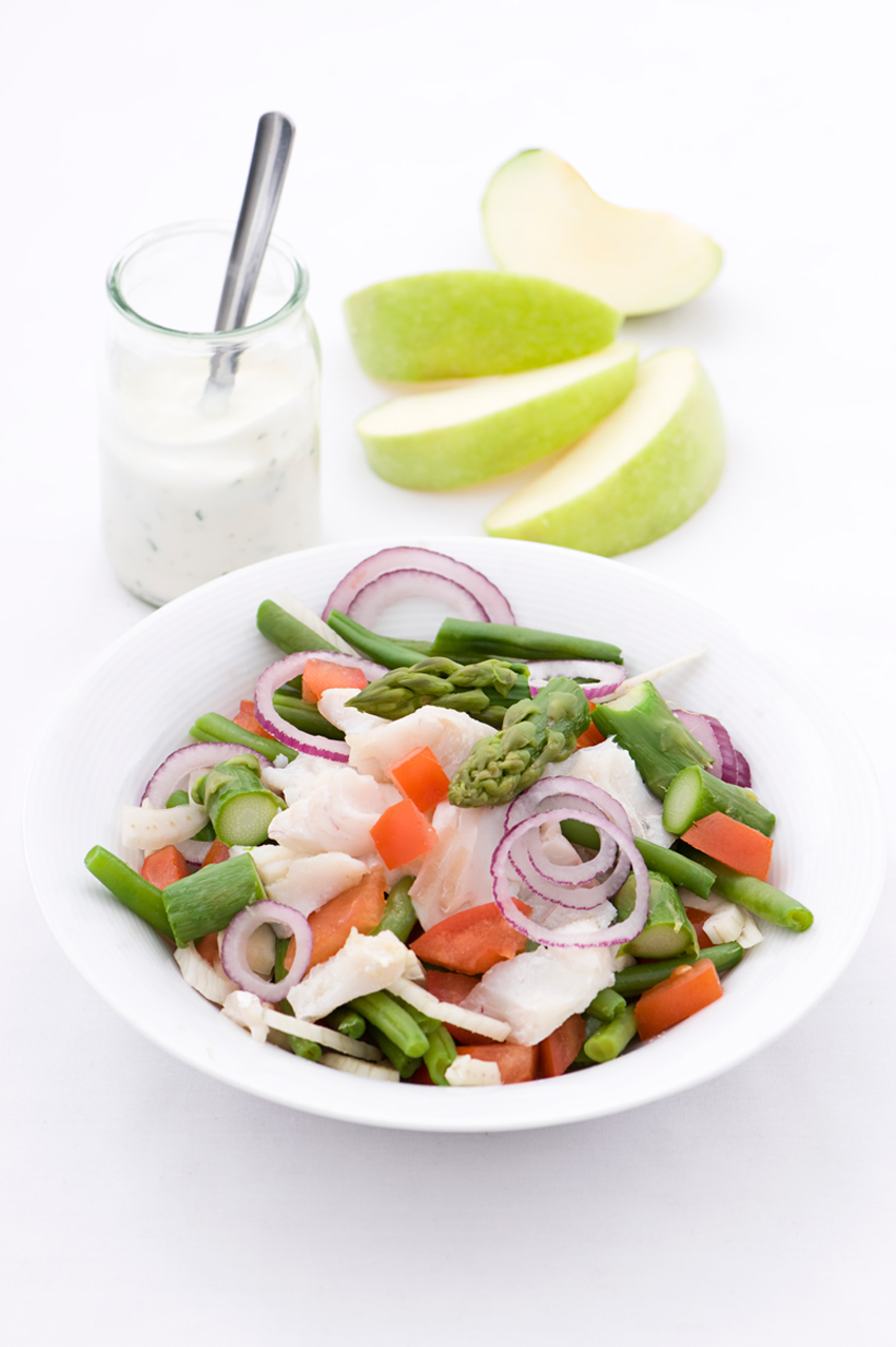 insalata_merluzzo_fagiolini_asparagi_cipolla