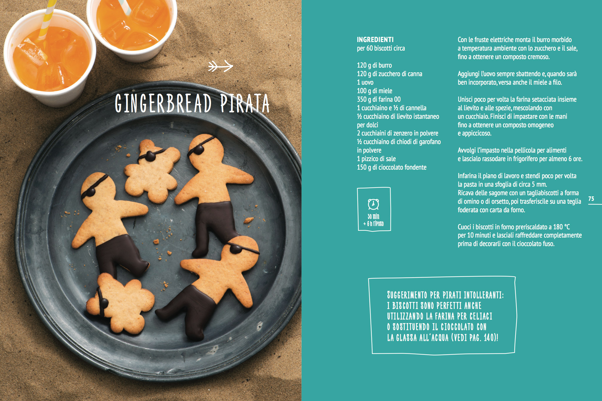 Gingerbread pirata