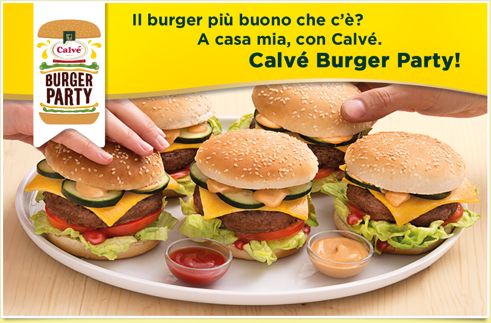 Calvé Burger Party